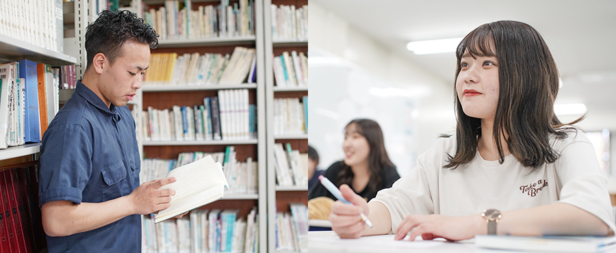 厚生労働省認可 社会福祉主事取得コースで任用資格「社会福祉主事」を取得出来る学科です。